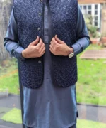 Men Traditional Pakistani Waist Coat