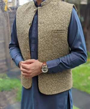 Men Traditional Pakistani Waist Coat