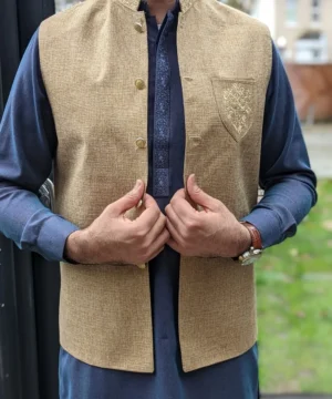 Men Traditional Pakistani Waist Coat